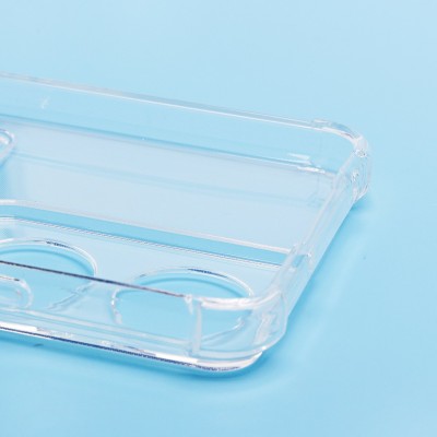 Чехол-накладка для Honor X7b 5G (прозрачный) - SC276 с картхолдером