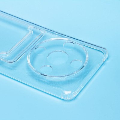 Чехол-накладка для Honor X9b (прозрачный) - SC276 с картхолдером