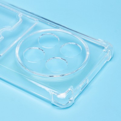 Чехол-накладка для Honor X9c (прозрачный) - SC276 с картхолдером