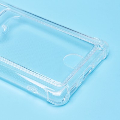 Чехол-накладка для Honor X9c (прозрачный) - SC276 с картхолдером