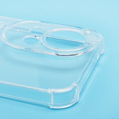 Чехол-накладка для Huawei Nova 13 (прозрачный) - SC276 с картхолдером