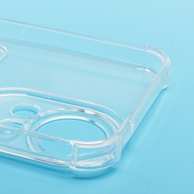 Чехол-накладка для Huawei Nova 13 (прозрачный) - SC276 с картхолдером