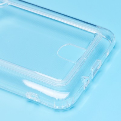 Чехол-накладка для Infinix Hot 10 Play (прозрачный) - SC276 с картхолдером