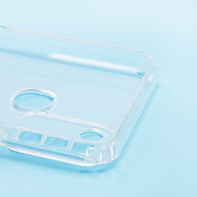 Чехол-накладка для Infinix HOT 11 Play (прозрачный) - SC276 с картхолдером