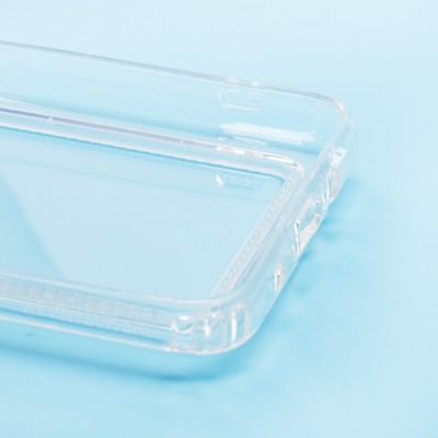 Чехол-накладка для Infinix HOT 11 Play (прозрачный) - SC276 с картхолдером