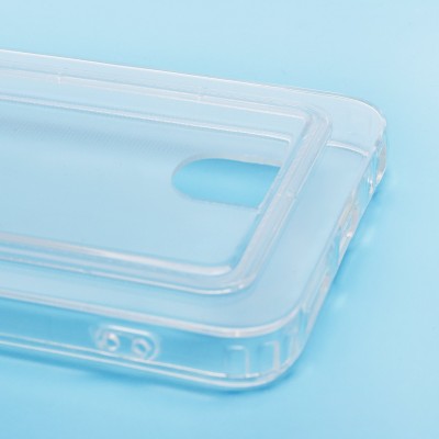 Чехол-накладка для Infinix Hot 30i (прозрачный) - SC276 с картхолдером