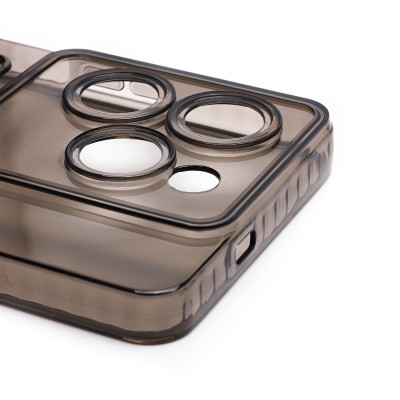 Чехол-накладка для Infinix Hot 40 Pro (черный) - SC276 с картхолдером Чехол-накладка для Infinix Hot 40 Pro (черный) - SC276 с картхолдером