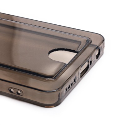 Чехол-накладка для Infinix Hot 40 Pro (черный) - SC276 с картхолдером Чехол-накладка для Infinix Hot 40 Pro (черный) - SC276 с картхолдером