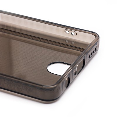 Чехол-накладка для Infinix Hot 40 (черный) - SC276 с картхолдером