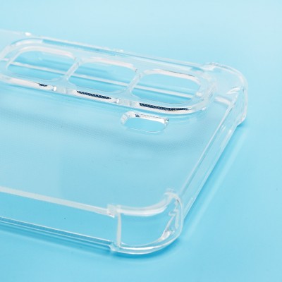 Чехол-накладка для Infinix Hot 50 4G (прозрачный) - SC276 с картхолдером Чехол-накладка для Infinix Hot 50 4G (прозрачный) - SC276 с картхолдером