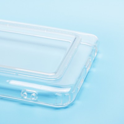 Чехол-накладка для Infinix NOTE 11 Pro (прозрачный) - SC276 с картхолдером