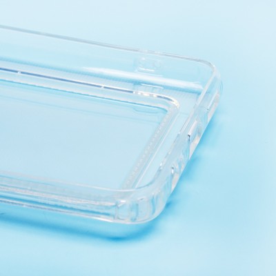 Чехол-накладка для Infinix NOTE 11 Pro (прозрачный) - SC276 с картхолдером