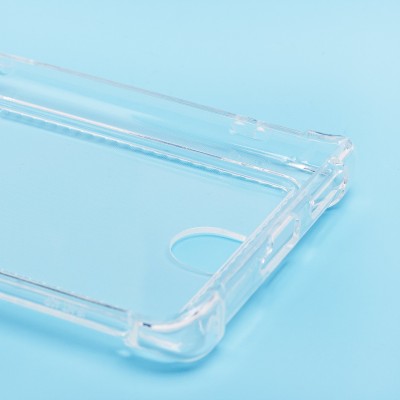 Чехол-накладка для Infinix Note 40 Pro 4G (прозрачный) - SC276 с картхолдером