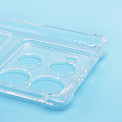 Чехол-накладка для Infinix Note 40 Pro 5G (прозрачный) - SC276 с картхолдером Чехол-накладка для Infinix Note 40 Pro 5G (прозрачный) - SC276 с картхолдером