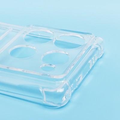 Чехол-накладка для Infinix Note 40 Pro+ 5G (прозрачный) - SC276 с картхолдером Чехол-накладка для Infinix Note 40 Pro+ 5G (прозрачный) - SC276 с картхолдером