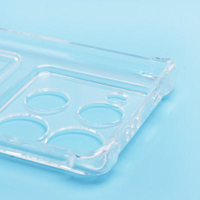 Чехол-накладка для Infinix Note 40 Pro+ 5G (прозрачный) - SC276 с картхолдером Чехол-накладка для Infinix Note 40 Pro+ 5G (прозрачный) - SC276 с картхолдером