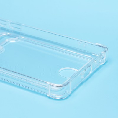 Чехол-накладка для Infinix Note 40 (прозрачный) - SC276 с картхолдером