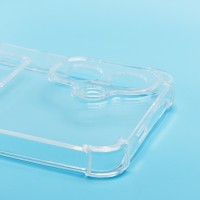 Чехол-накладка для Infinix Smart 10 (прозрачный) - SC276 с картхолдером