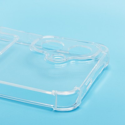 Чехол-накладка для Infinix Smart 10 (прозрачный) - SC276 с картхолдером Чехол-накладка для Infinix Smart 10 (прозрачный) - SC276 с картхолдером