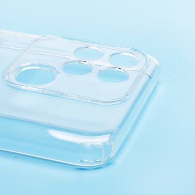 Чехол-накладка для Infinix Smart 6 Global (прозрачный) - SC276 с картхолдером