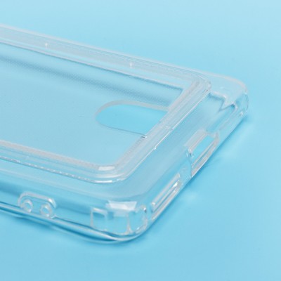 Чехол-накладка для Infinix Zero 30 5G (прозрачный) - SC276 с картхолдером