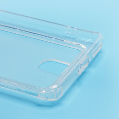 Чехол-накладка для Infinix Zero 30 5G (прозрачный) - SC276 с картхолдером