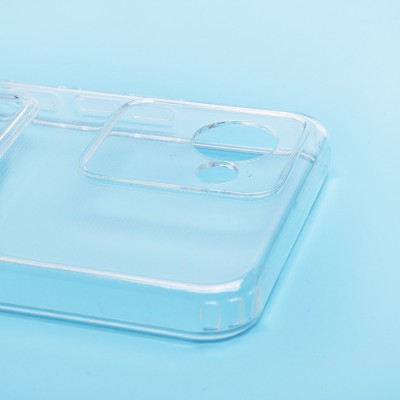 Чехол-накладка для OPPO realme C30 (прозрачный) - SC276 с картхолдером