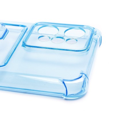 Чехол-накладка для OPPO realme C31 (синий) - SC276 с картхолдером