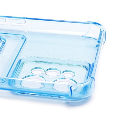 Чехол-накладка для OPPO realme C31 (синий) - SC276 с картхолдером