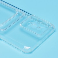Чехол-накладка для OPPO realme C31 (прозрачный) - SC276 с картхолдером Чехол-накладка для OPPO realme C31 (прозрачный) - SC276 с картхолдером