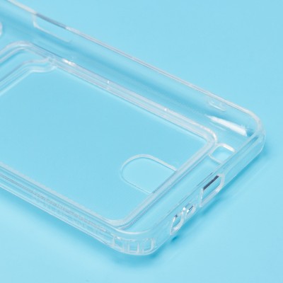 Чехол-накладка для OPPO realme C31 (прозрачный) - SC276 с картхолдером Чехол-накладка для OPPO realme C31 (прозрачный) - SC276 с картхолдером