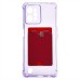 Чехол-накладка для OPPO realme C31 (фиолетовый) - SC276 с картхолдером