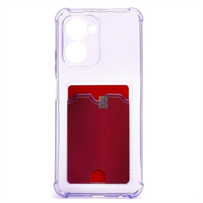 Чехол-накладка для OPPO realme C33 (фиолетовый) - SC276 с картхолдером Чехол-накладка для OPPO realme C33 (фиолетовый) - SC276 с картхолдером