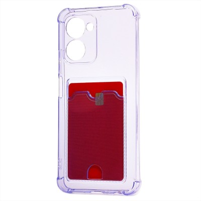 Чехол-накладка для OPPO realme C33 (фиолетовый) - SC276 с картхолдером Чехол-накладка для OPPO realme C33 (фиолетовый) - SC276 с картхолдером