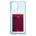 Чехол-накладка для OPPO realme C35 (синий) - SC276 с картхолдером