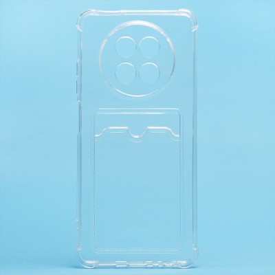 Чехол-накладка для Realme 12 5G (прозрачный) - SC276 с картхолдером Чехол-накладка для Realme 12 5G (прозрачный) - SC276 с картхолдером