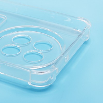 Чехол-накладка для Realme 12 5G (прозрачный) - SC276 с картхолдером Чехол-накладка для Realme 12 5G (прозрачный) - SC276 с картхолдером