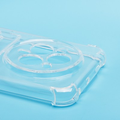 Чехол-накладка для Realme 14 Pro+ (прозрачный) - SC276 с картхолдером Чехол-накладка для Realme 14 Pro+ (прозрачный) - SC276 с картхолдером