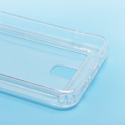 Чехол-накладка для Realme Note 50 (прозрачный) - SC276 с картхолдером