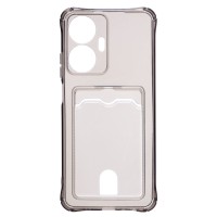 Чехол-накладка для Realme C55 (черный) - SC276 с картхолдером Чехол-накладка для Realme C55 (черный) - SC276 с картхолдером