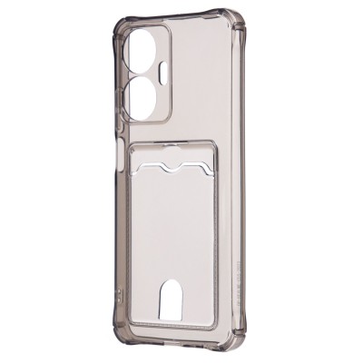 Чехол-накладка для Realme C55 (черный) - SC276 с картхолдером Чехол-накладка для Realme C55 (черный) - SC276 с картхолдером