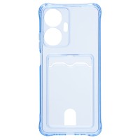 Чехол-накладка для Realme C55 (синий) - SC276 с картхолдером Чехол-накладка для Realme C55 (синий) - SC276 с картхолдером