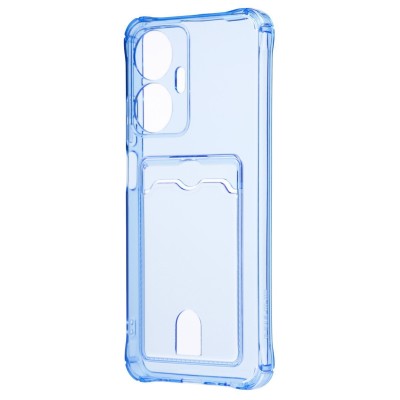 Чехол-накладка для Realme C55 (синий) - SC276 с картхолдером Чехол-накладка для Realme C55 (синий) - SC276 с картхолдером
