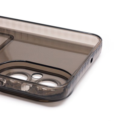 Чехол-накладка для Realme C67 4G (черный) - SC276 с картхолдером