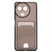 Чехол-накладка для Realme C67 5G (черный) - SC276 с картхолдером