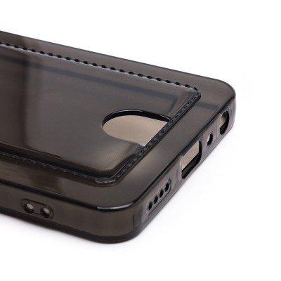 Чехол-накладка для Realme C67 5G (черный) - SC276 с картхолдером