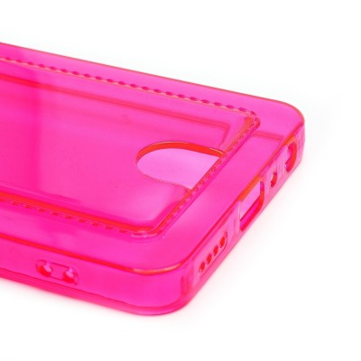 Чехол-накладка для Realme C67 5G (розовый) - SC276 с картхолдером