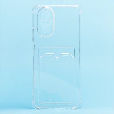 Чехол-накладка для Realme C67 5G (прозрачный) - SC276 с картхолдером Чехол-накладка для Realme C67 5G (прозрачный) - SC276 с картхолдером