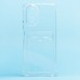 Чехол-накладка для Realme C67 5G (прозрачный) - SC276 с картхолдером