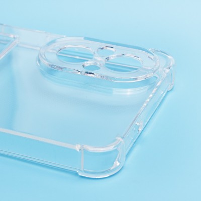 Чехол-накладка для Realme C67 5G (прозрачный) - SC276 с картхолдером